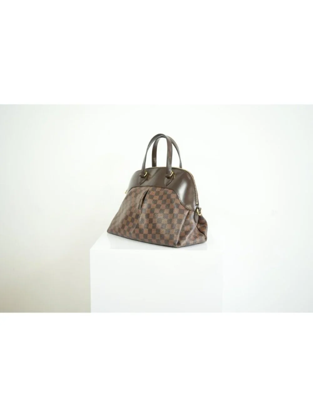 Louis Vuitton Damier Ebene Salvi Bag With Strap and Dust Bag